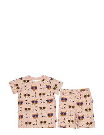 Geggamoja Bamboo Set - Pink - 110/116