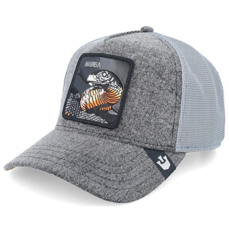 Goorin Bros. - Grau trucker Cap - The Mamba Grey A-Frame Trucker @ Hatstore
