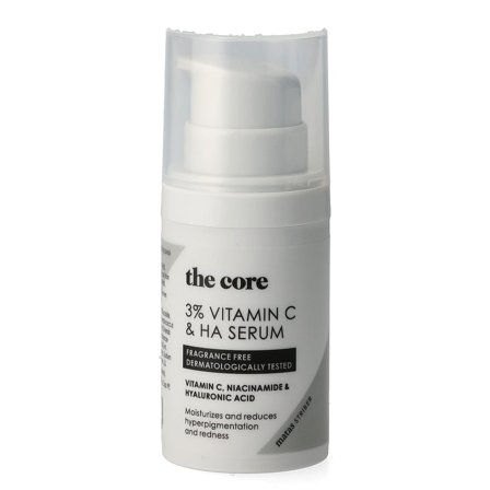 3 for 2 - Matas Striber The Core 3 % Vitamin C & HA Serum Uden Parfume 30 ml, Skincare, Ansigtspleje, Serum