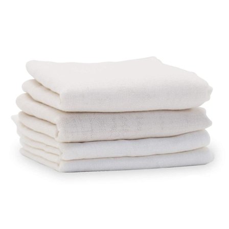 5 stk Bomulds Ostklæde Til Madlavning, 90x90cmBY