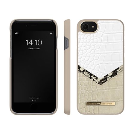 IDeal of Sweden Atelier Case iPhone 8/7/6/6S Plus Dusty Cream Python
