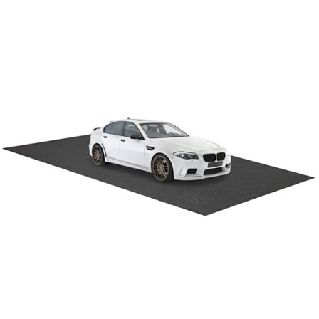 COSTWAY Garage Lattia - 800 x 220 cm - Kaksipuolinen Teippi - Uudelleenkäytettävä - Autokorjaus - Harmaa