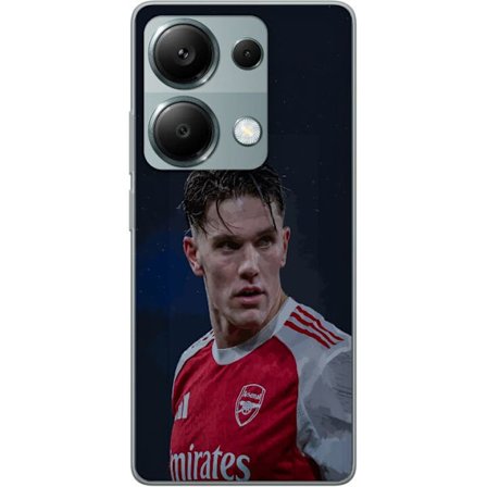 Kompatibelt Mobildeksel til Xiaomi Redmi Note 13 Pro 4G Pastellregnbue med hvite stjerner og myk fargeovergang i drømmende himmeldesign