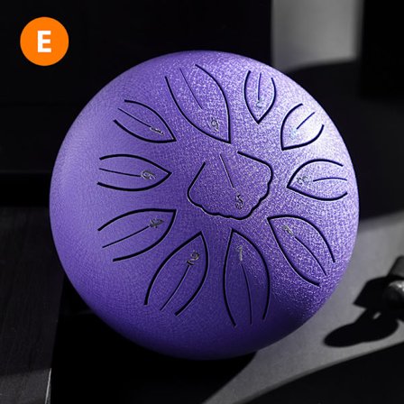 Stål tunga trumma 13 tum 15 noter musikinstrument handpan Guld