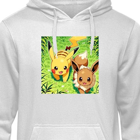 Børne hoodie Monsterfigur inspirerad av Pokémon anime style