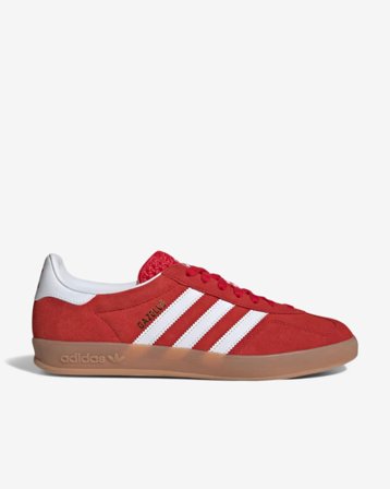 Adidas - Gazelle Indoor - Scarlet/White