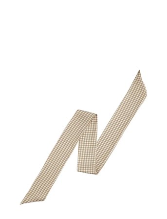 Checkered Scarf Beige SUI AVA
