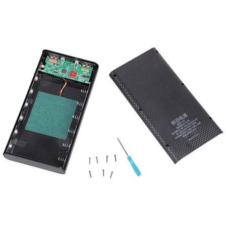 DIY irrotettava LCD 6x21700 akku koteloon 5W 10W 22.5W QC3.0 pikalataus Power Bank kuoreen langaton latauslaatikko