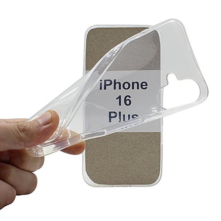 Ultra Thin TPU skal iPhone 16 Plus