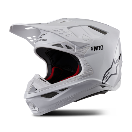 Crosshelm Alpinestars Supertech S-M10 Wit S