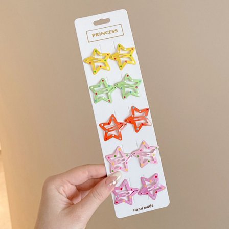 Star Hair Clips Star BB Hairclips 7 7