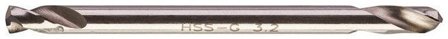 Milwaukee HSS G Metallborr dubbelsidig 3,2 mm, Maskintillbehör & förbrukning