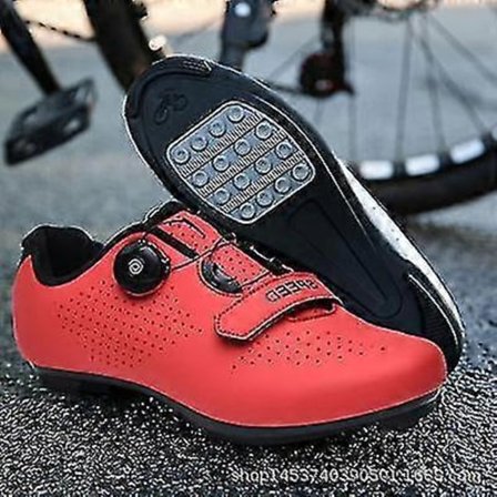 Låsbara cykelskor för landsvägscykling, bergsskor med hård sula, tävlingsskor och sportskor