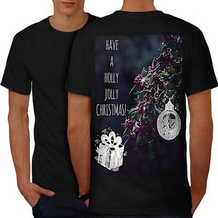 Holly Jolly Men T-shirt tillbaka