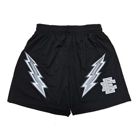 Treningsshorts for menn, strandbukser, basketballtreningsbukser, street trend-joggebukser, pustende mesh-shorts for menn