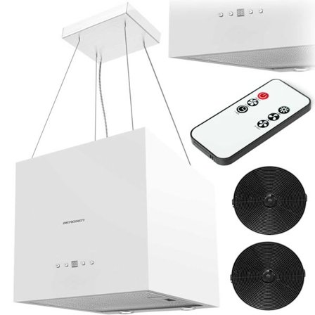 Saaren liesituuletin 40 cm Berdsen 40E + 2 suodatinta