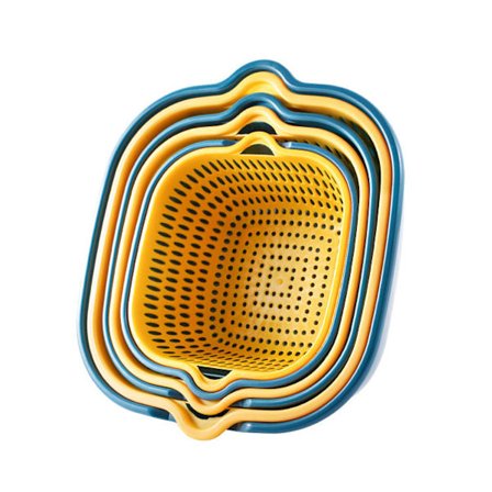 Dubbel Diskmaskins Korg Asfalt Korg Köks Frukt Servis Living R