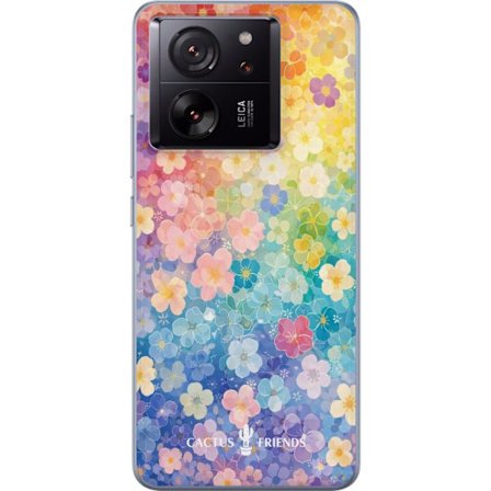 Kompatibelt Mobildeksel til Xiaomi Xiaomi 13T Pro Cactus and Friends – RainbowBloom