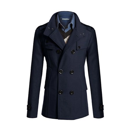 Klassisk kappa Slim Fit för män