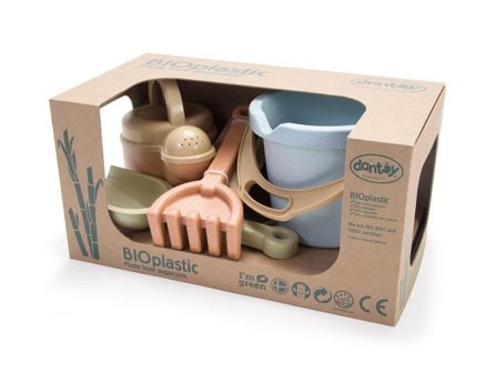 DANTOY Sandset av bioplast 4/fp - Lyreco - Skola och förskola - Lekmaterial - Sandlek och vattenlek