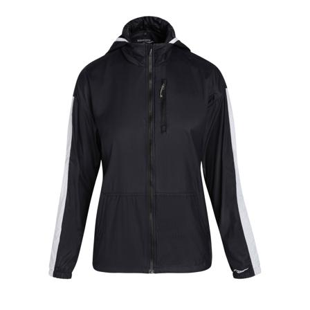 Saucony Women's Packaway Jacket Women unlined workout jackets Black M