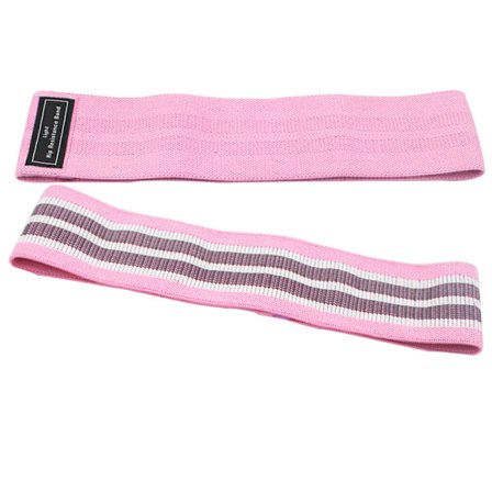 Fitness elastiskt bälte Rosa (76 * 8m) liten dragkraft