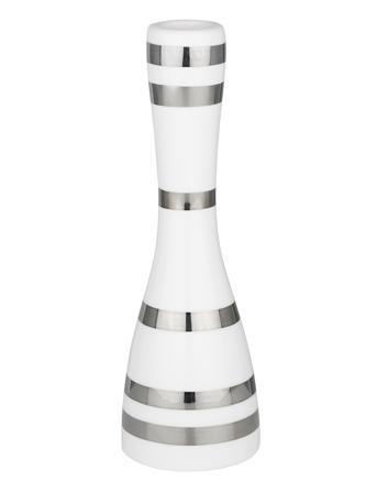 Omaggio Ljusstake Home Decoration Candlesticks & Tealight Holders Candlesticks Silver Kähler