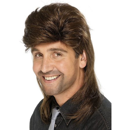 Takatukka Peruukki Ruskea