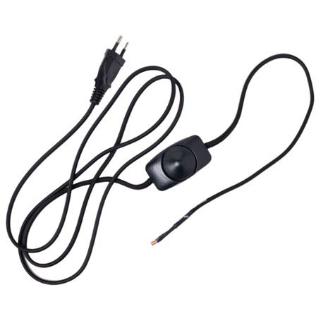 Edgeform Ledning 2 meter, sort | KitchenOne