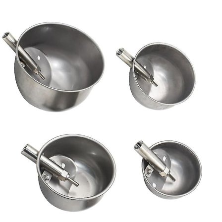 2 kpl Sian juomakuppi Ruostumaton teräs Juoma-allas