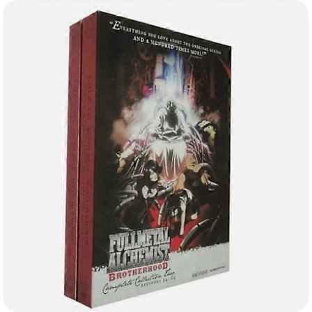 FULLMETAL ALCHEMIST BROTHERHOOD Täydellinen sarja 10-levyn DVD englanninkielinen versio