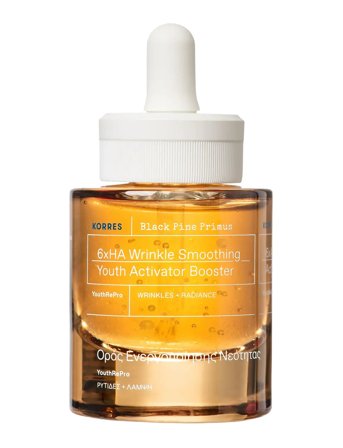 KORRES Black Pine Primus 6Xha Wrinkle Smoothing Youth Activator Booster Serum - Nude - 30 ML