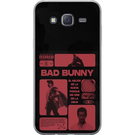 Kompatibelt Mobildeksel til Samsung Galaxy J5 Bad Bunny NFL-inspirert skjoldlogo med amerikansk fotball og stjerner