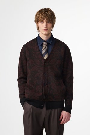 NN.07 Michael Cardigan Herren Schwarz