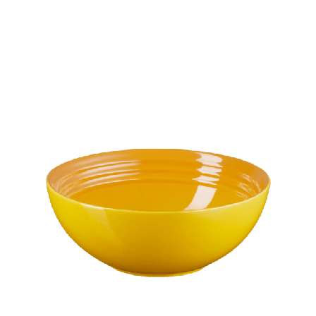 Le Creuset Djup tallrik Signature stengods 16cm Nectar Skålar Unisex Gul 16 CM