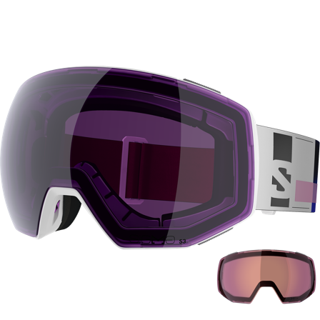 Salomon - Skibriller Skibriller Radium Prime Sigma +1lens - White