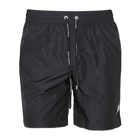 Dolce & Gabbana, Beachwear Czarny, Mężczyzna, Rozmiar: S