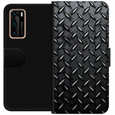 Huawei P40 Plånboksfodral Metalliskt Mönster