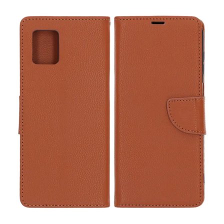 Plånboksfodral med stativ till Samsung Xcover 7 Pro - Brun