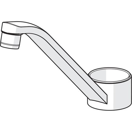 Oras 159993 Utløpstut for kjøkkenbatteri Safira, Kjøkken