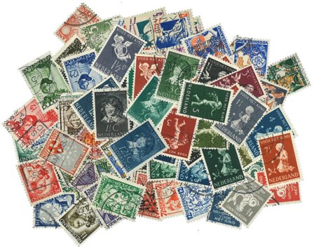 Holland 1924-1940 - Børnefrimærker - Stemplet