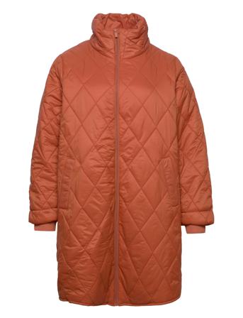 Kclisana Coat Orange Kaffe Curve