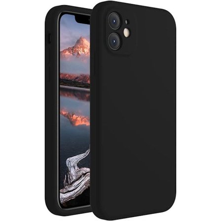 iPhone 11 Etui, Silikone [Firkantede Kanter] & [Kamera Beskyttelse] Forbedret