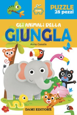 Gli animali della giungla. Storie da costruire. Ediz. a colori. Con puzzle da 28 pezzi Anna Casalis