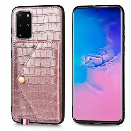 Smidigt Skal med Korthållare - Samsung Galaxy S20 Plus