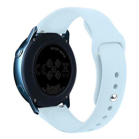 Samsung Galaxy Watch Active (20mm) slitstarkt klockarmband - Ljusblå