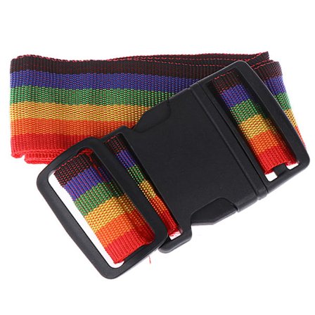 2st Bagagerem Cross Bälte Packning 180CM Justerbar Resa B Multicolor 180*5CM