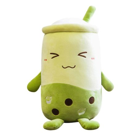 22 cm Simuleret Mælke Plyslegetøj_Billige gaver Grøn