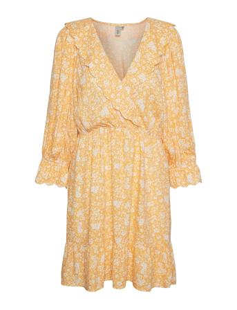 Yasstelli 3/4 Dress S. Dresses Shirt Dresses Oransje YAS*Betinget Tilbud