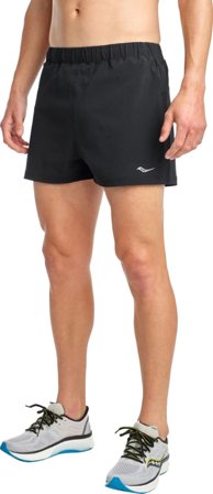 Saucony Men's Outpace 3" Short Men workout shorts Black XL